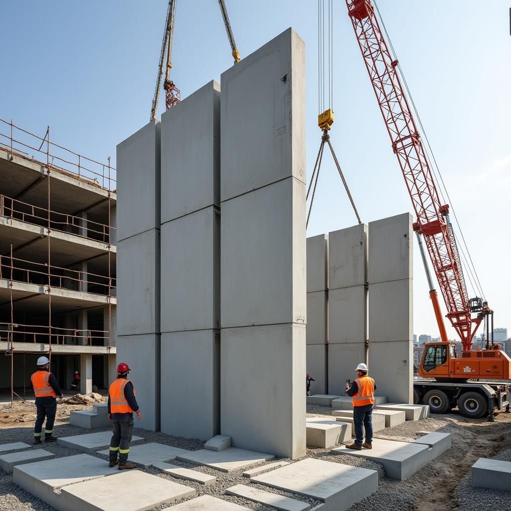 Premium Precast Concrete Walls for UAE Projects